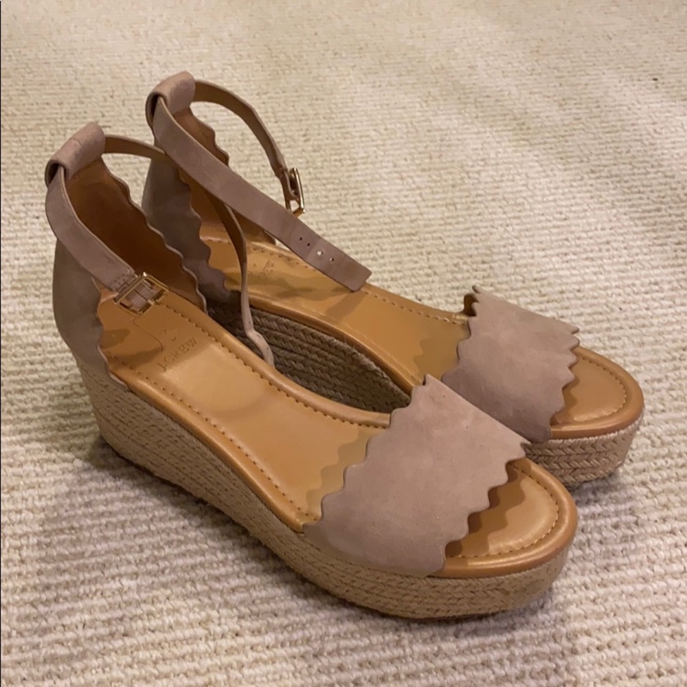 JCrew platform shoes.